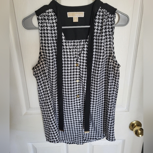 Michael Kors Black and White Women's Top - Picture 2 of 7